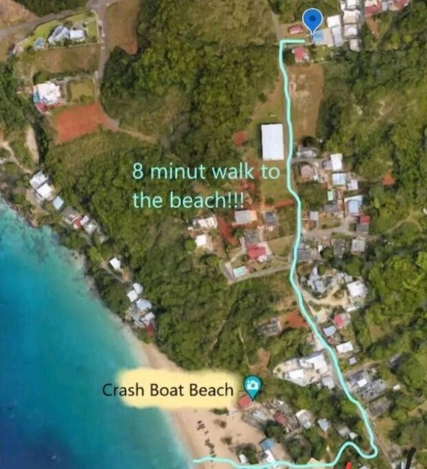 Casita 8 Minutes From Crashboat Beach อกวาดิยา ภายนอก รูปภาพ